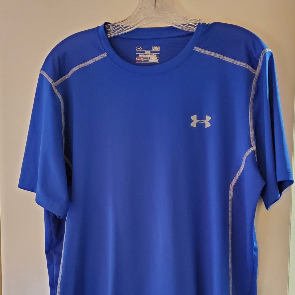 Under Armour Men's Lg  Training Shirt Royal Blue